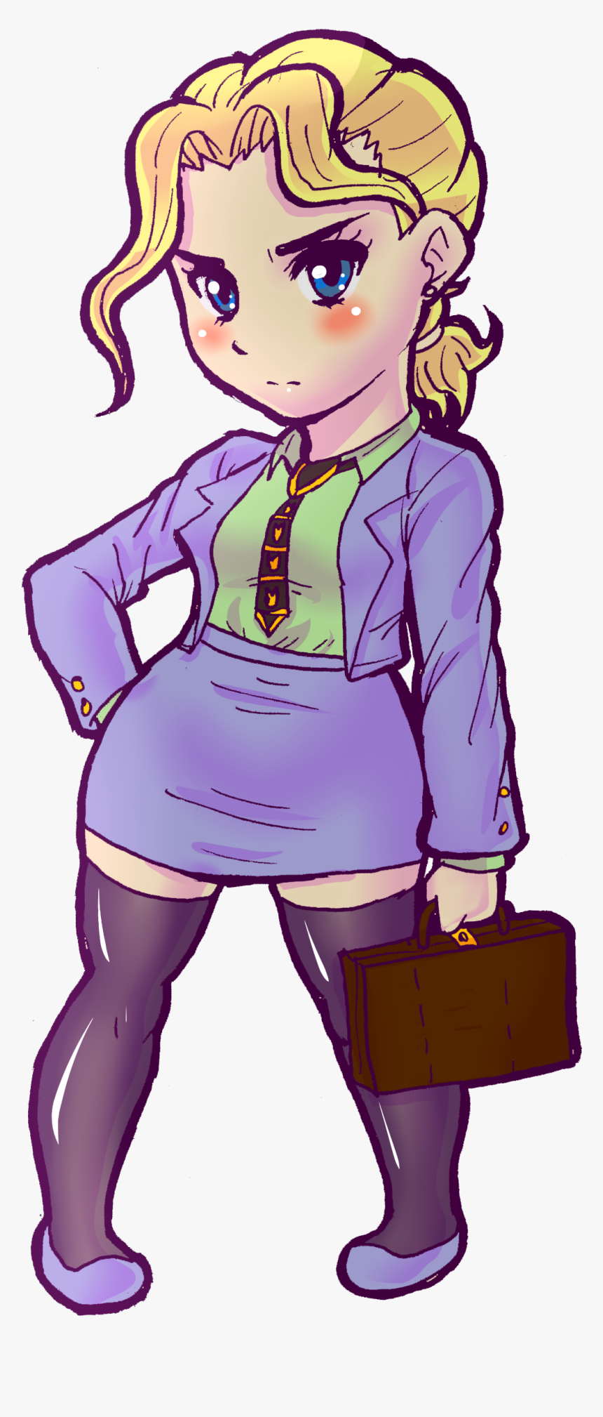 Jojo S Bizarre Adventure - Yoshikage Kira Rule 63, HD Png Download