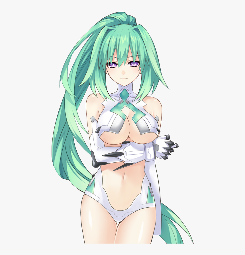 Nightdreams Wiki - Vert Green Heart Hyperdimension Neptunia, HD Png Download