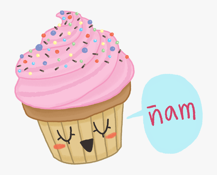 Imagenes De Cupcakes Dibujados , Png Download - Logotipo De Cupcakes, Transparent Png