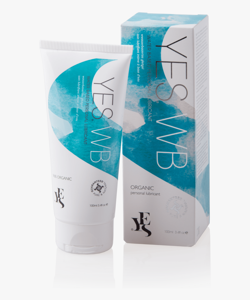 Yes Natural Water Based Personal Lubricant 100ml Tube - Yes Wb Water Based Personal Lubricant, HD Png Download