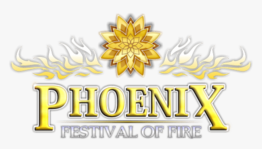 Phoenix With Fire Text, HD Png Download