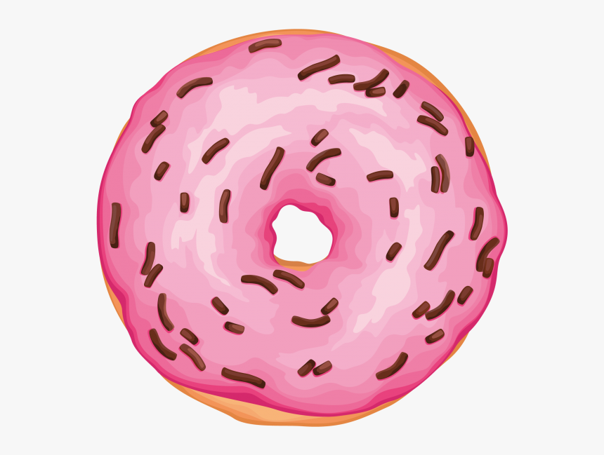 Donuts Popsockets Bakery Clip Art Sprinkles - Doughnut, HD Png Download