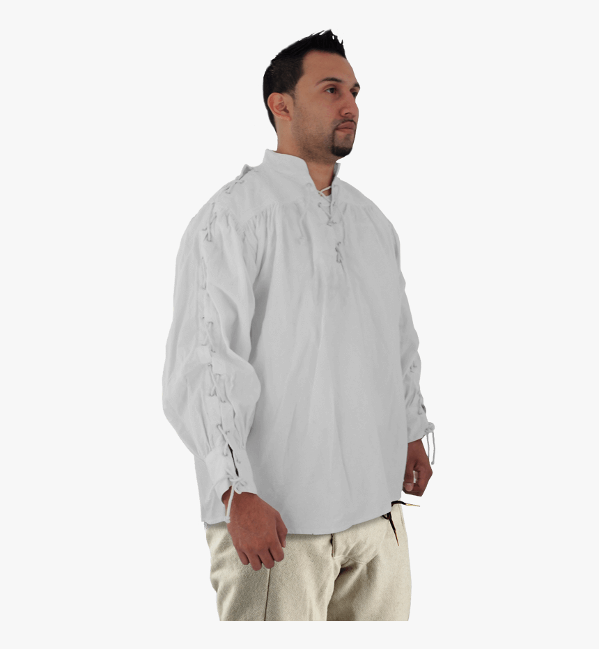 Laced Sleeved Medieval Shirt, HD Png Download