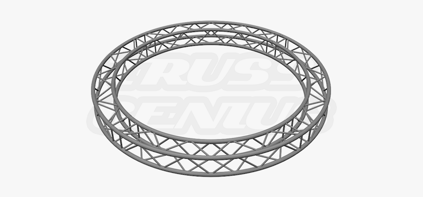 Sq C3 90 Matte Black F34 Square Truss Circle - Eurotruss Truss Circle, HD Png Download