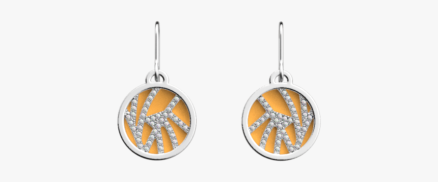 Perroquet Sleeper Earrings, Silver Finish - Earrings, HD Png Download
