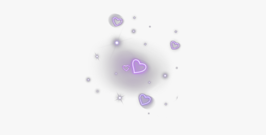 #cute #soft #heart #edit #purple #lilac #pastel #kawaii - Circle, HD Png Download