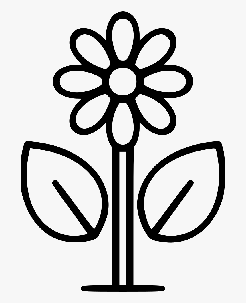 Flower - Transparent Flower Vase Icon, HD Png Download