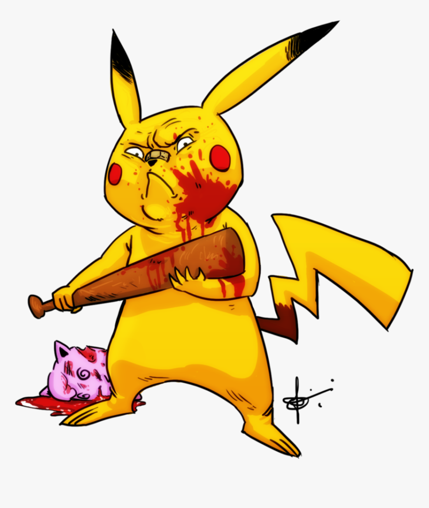 Killer Pikachu Image - Pikachu Do Mal Png, Transparent Png