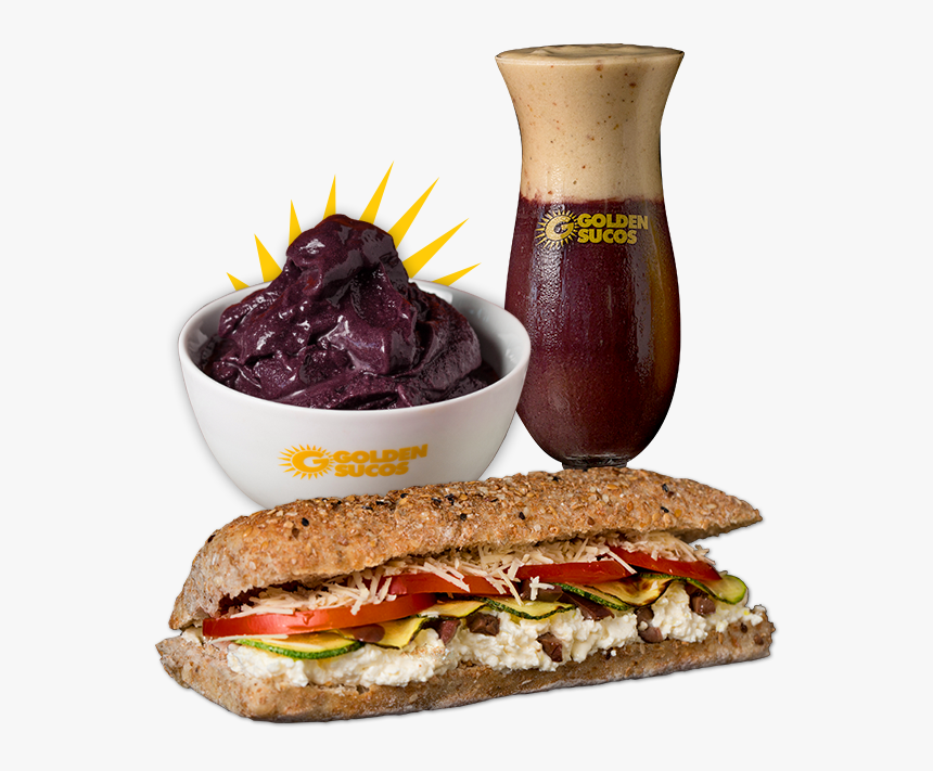Tigela De Açaí, Sanduíche Pasta Veggie E Double Juice - Lojas De Açai E Sucos, HD Png Download