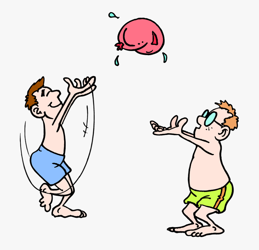 Water Balloon Toss Clipart, HD Png Download
