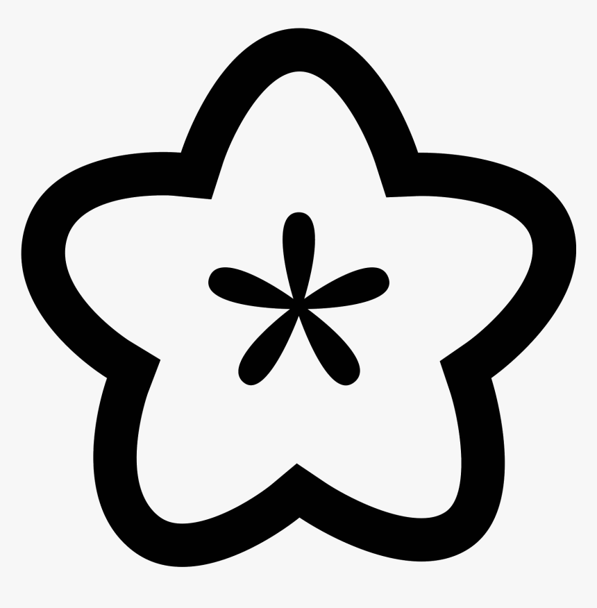3,976 Free Vector Icons - Flower Icon Black, HD Png Download