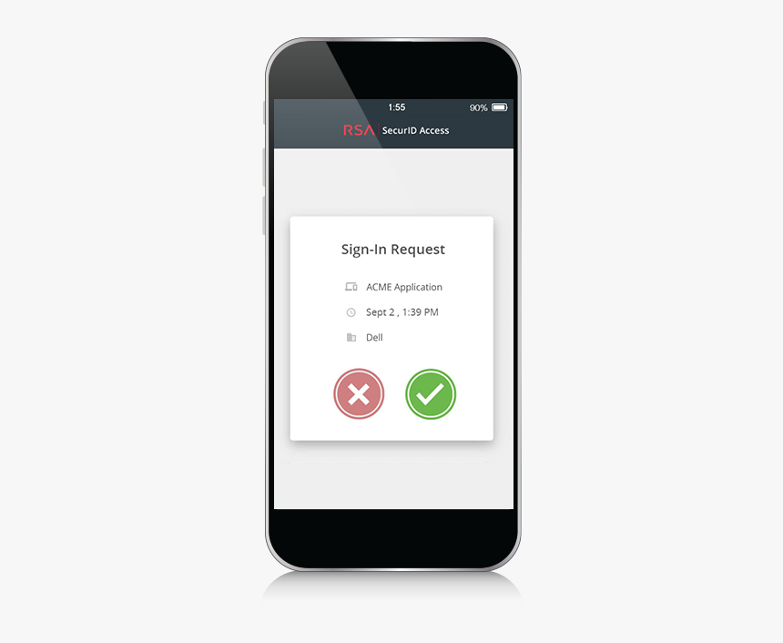 Rsa 2fa, HD Png Download