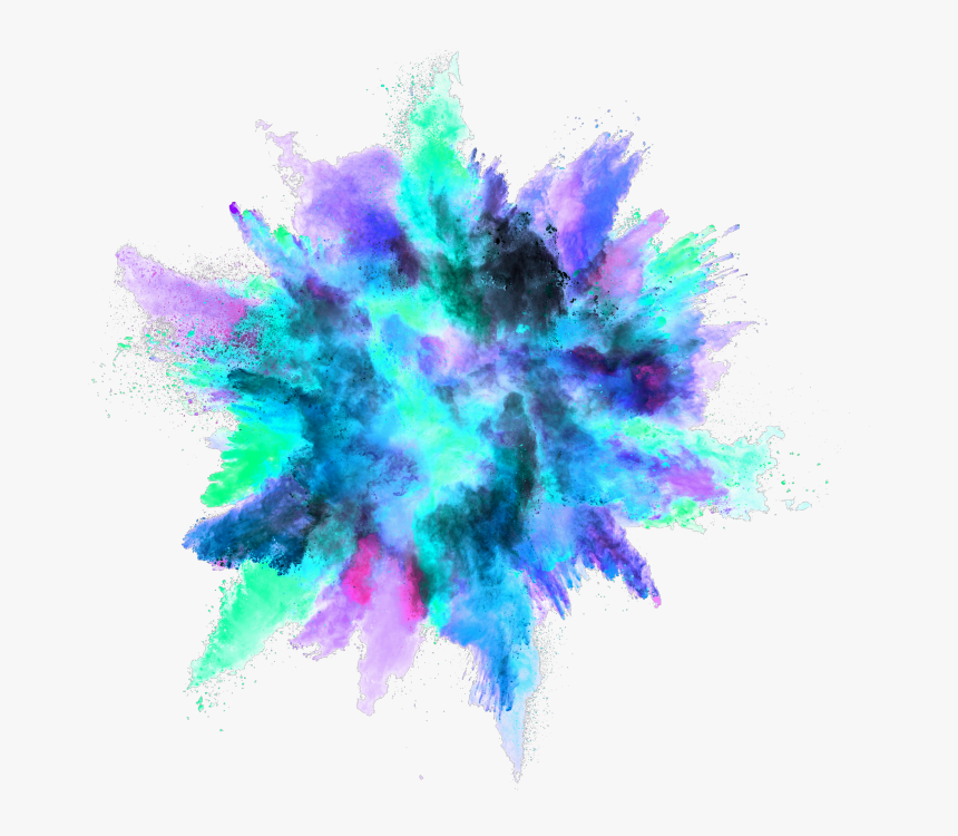 #colorful #fotoedit #stiker #smoke #splash #color #colorfulsmoke - Firework No Back Ground, HD Png Download