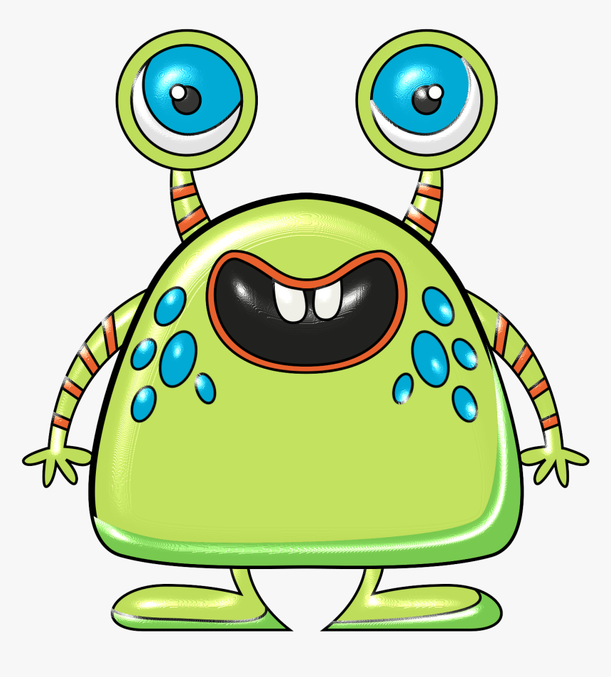 怪兽 卡通, HD Png Download