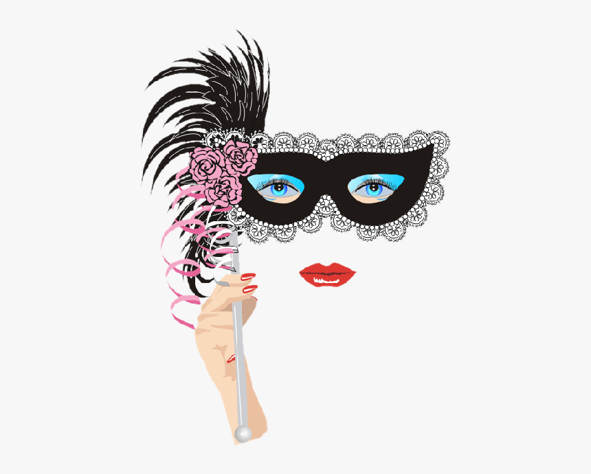 Masque Bal Masqué Dessin, HD Png Download