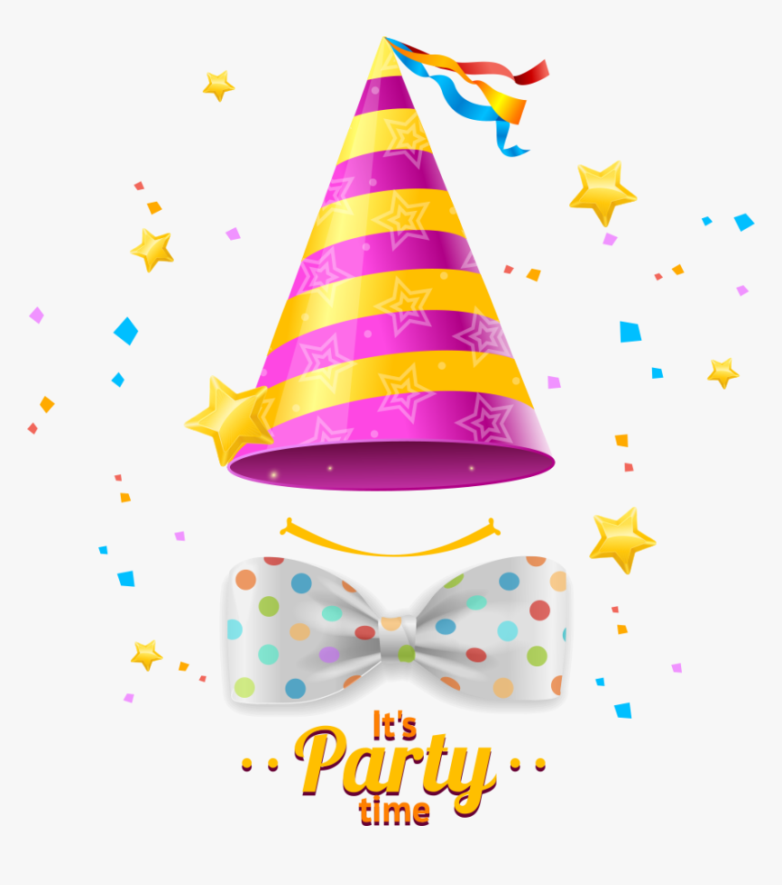 Party Hat Birthday - Birthday Hat Clipart Png, Transparent Png