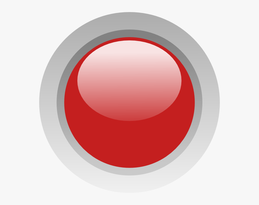 Light-emitting Diode Red Circle Clip Art - Circle, HD Png Download