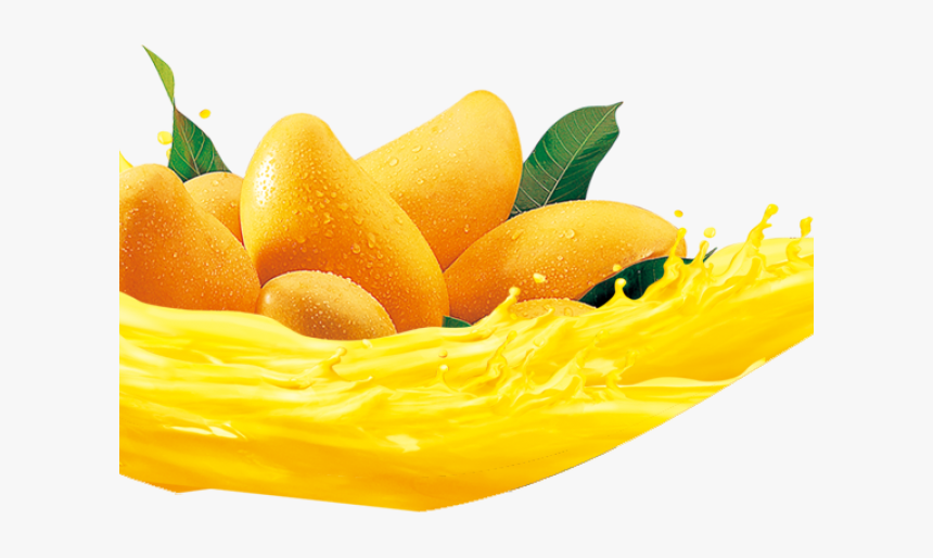 Mango Png Transparent Images - Mango Juice Splash Png, Png Download