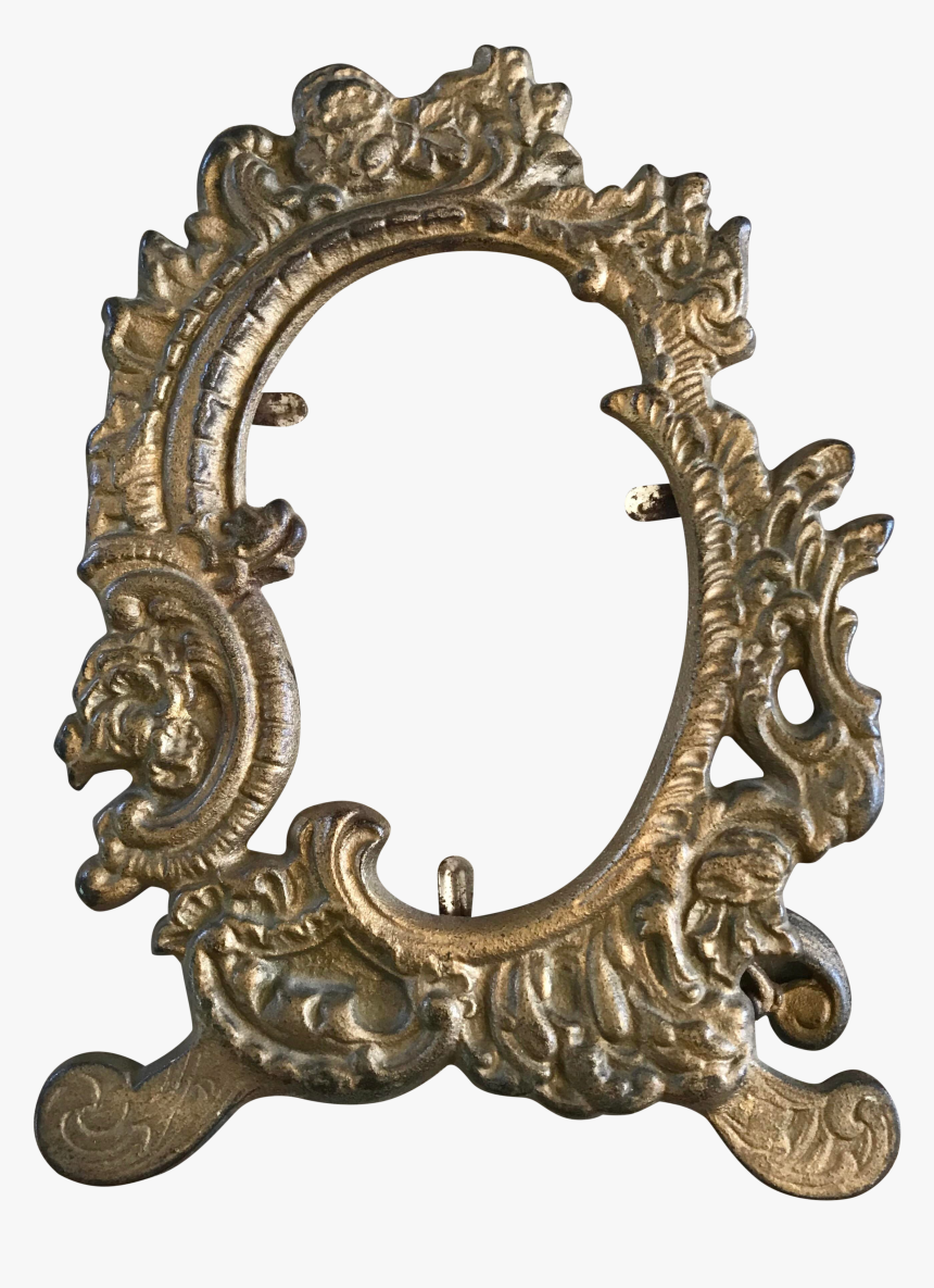 1940s Antique Baroque Metal Frame For Sale - Antique, HD Png Download