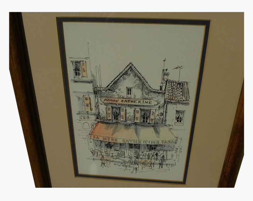 Paris Drawing Ink - Picture Frame, HD Png Download