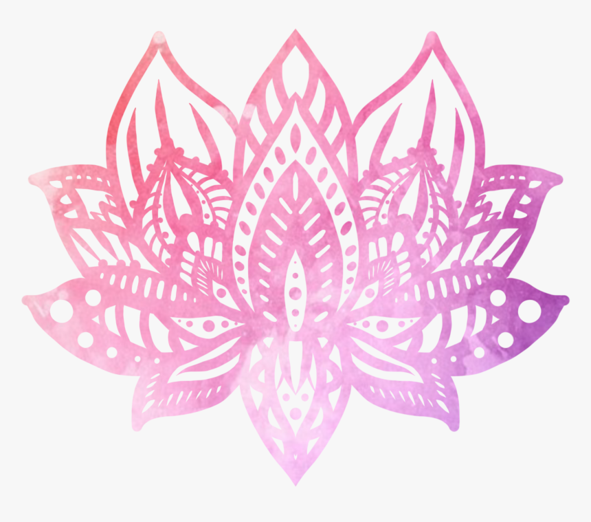 Lotus Mandala On Pastel, HD Png Download