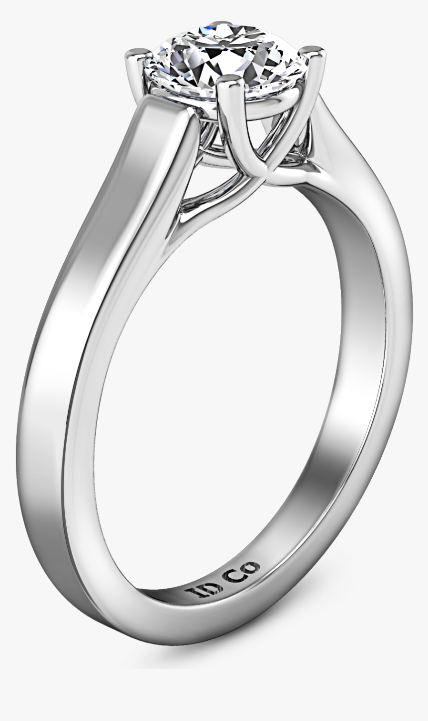 Anillo De Compromiso 4 Uñas, HD Png Download