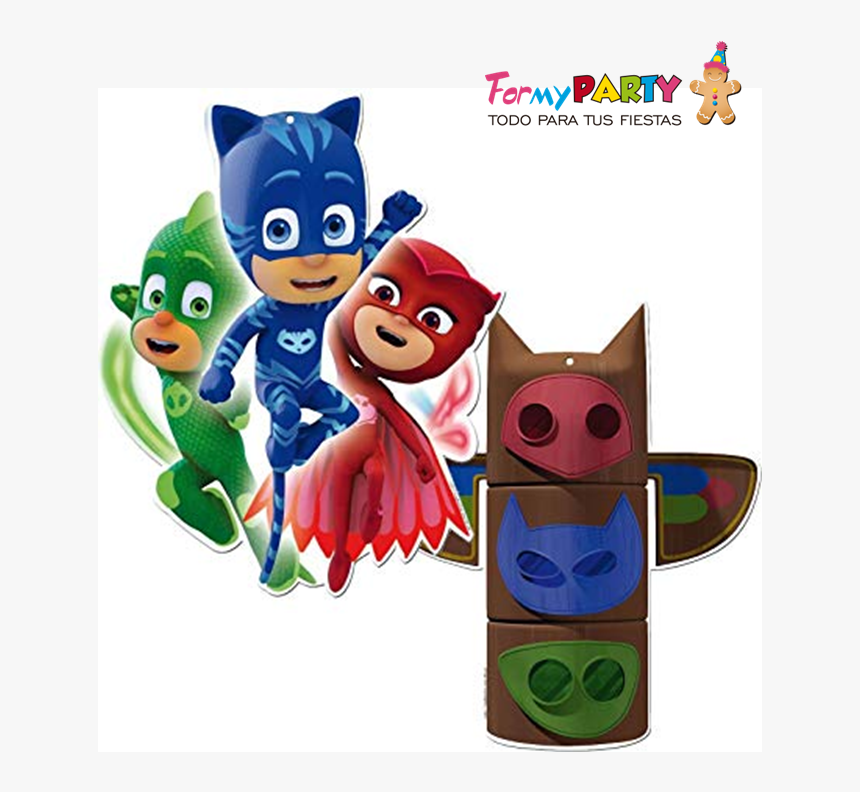 Siluetas Pjmasks 2ud - Stickers Pyjamasques, HD Png Download