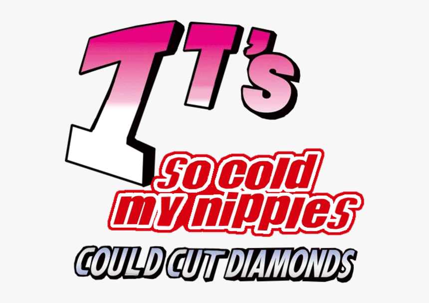 Ocold Mynipples Ouldcut Diamonds Text Font - Anime, HD Png Download