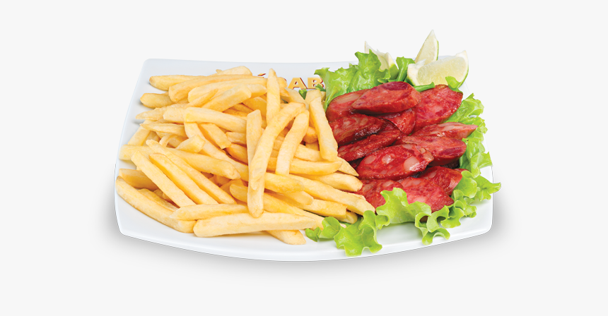 Calabresa E Batata Frita - French Fries, HD Png Download