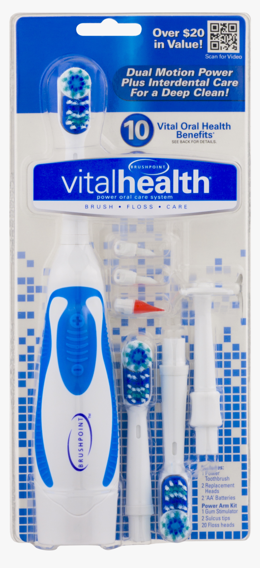 Brushpoint Toothbrush How To Replace Heads, HD Png Download