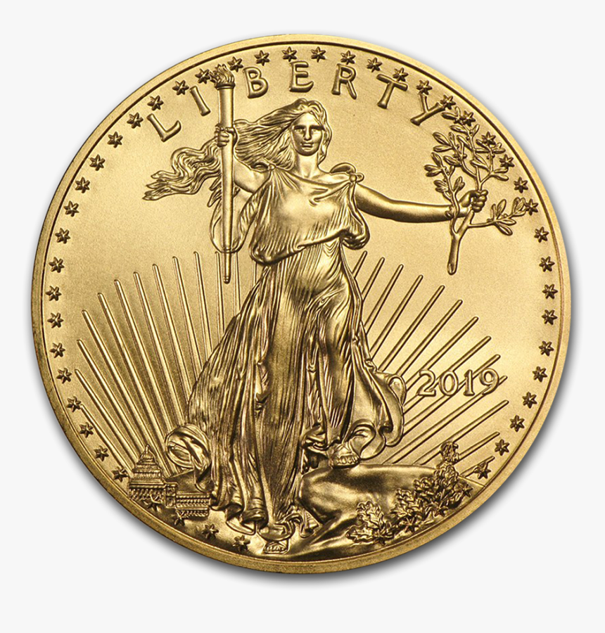 Gold Coin Usa, HD Png Download