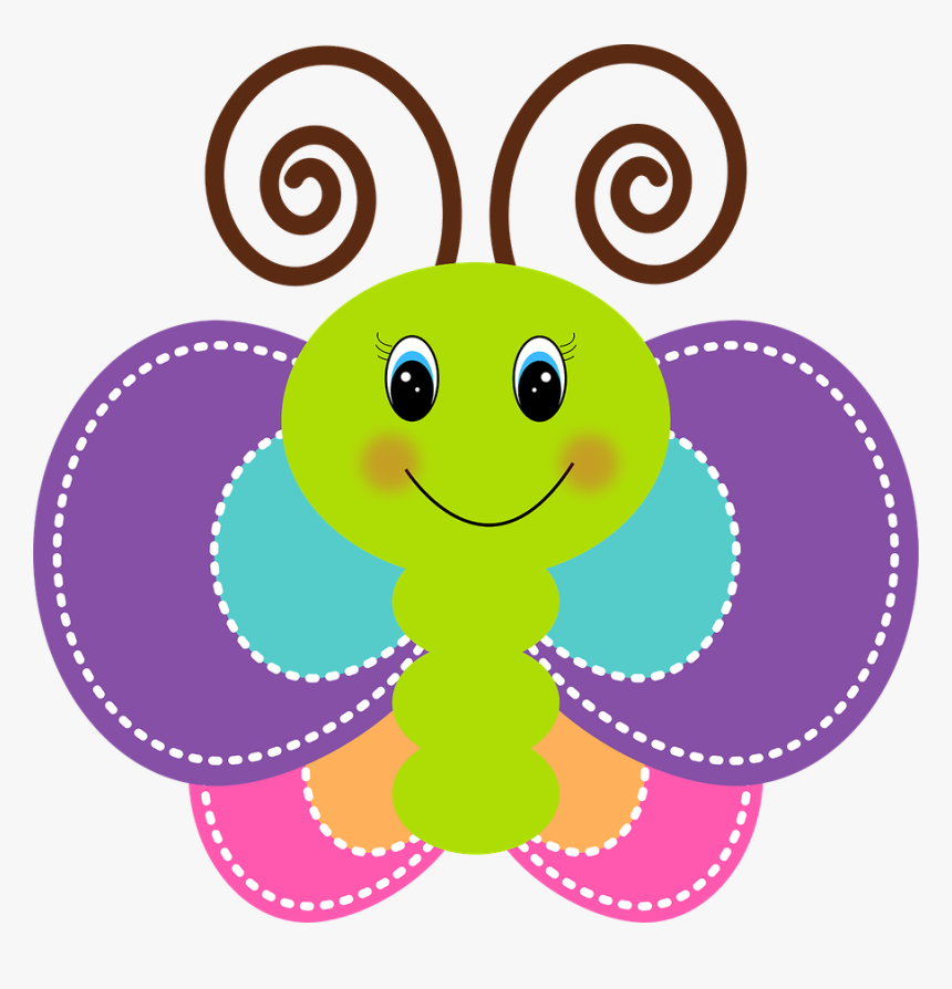 Cute Butterfly Clipart, HD Png Download