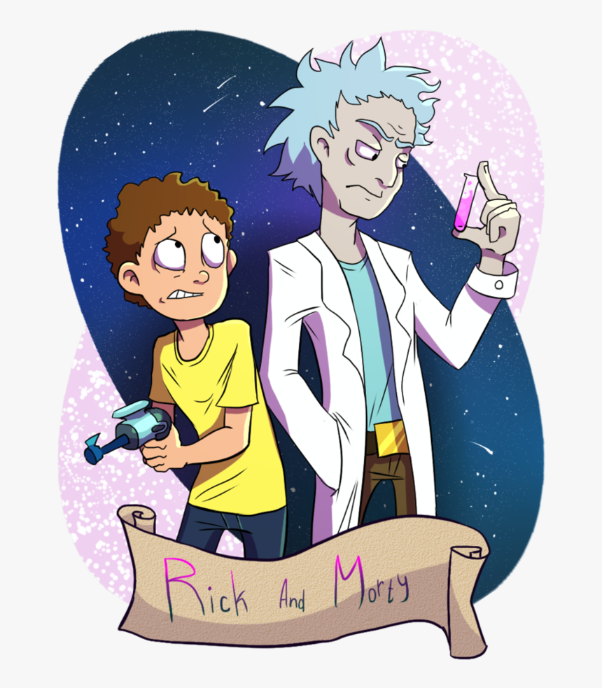 Rick And Morty Anime Version, HD Png Download