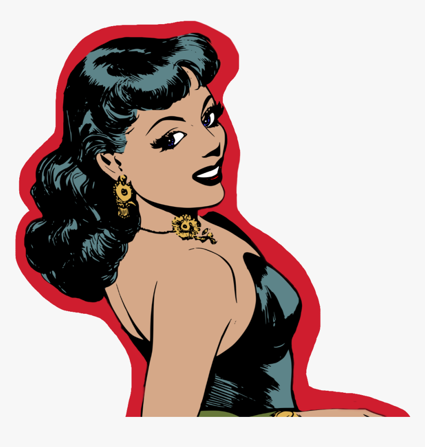 #ftestickers #woman #comic #comics #popart #portrait - Retro Pop Art Posters Woman, HD Png Download