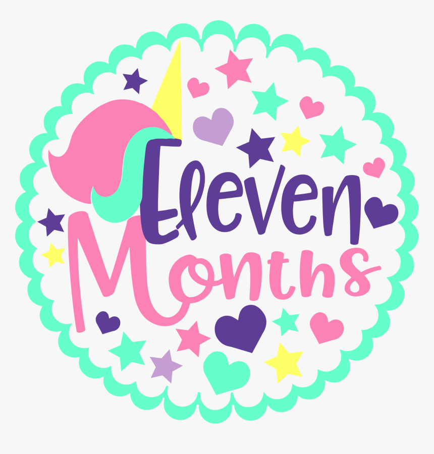 1st Birthday Unicorn One Png, Transparent Png