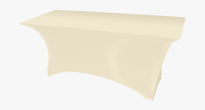 Ivory Stretch Fit Table Cover - Coffee Table, HD Png Download