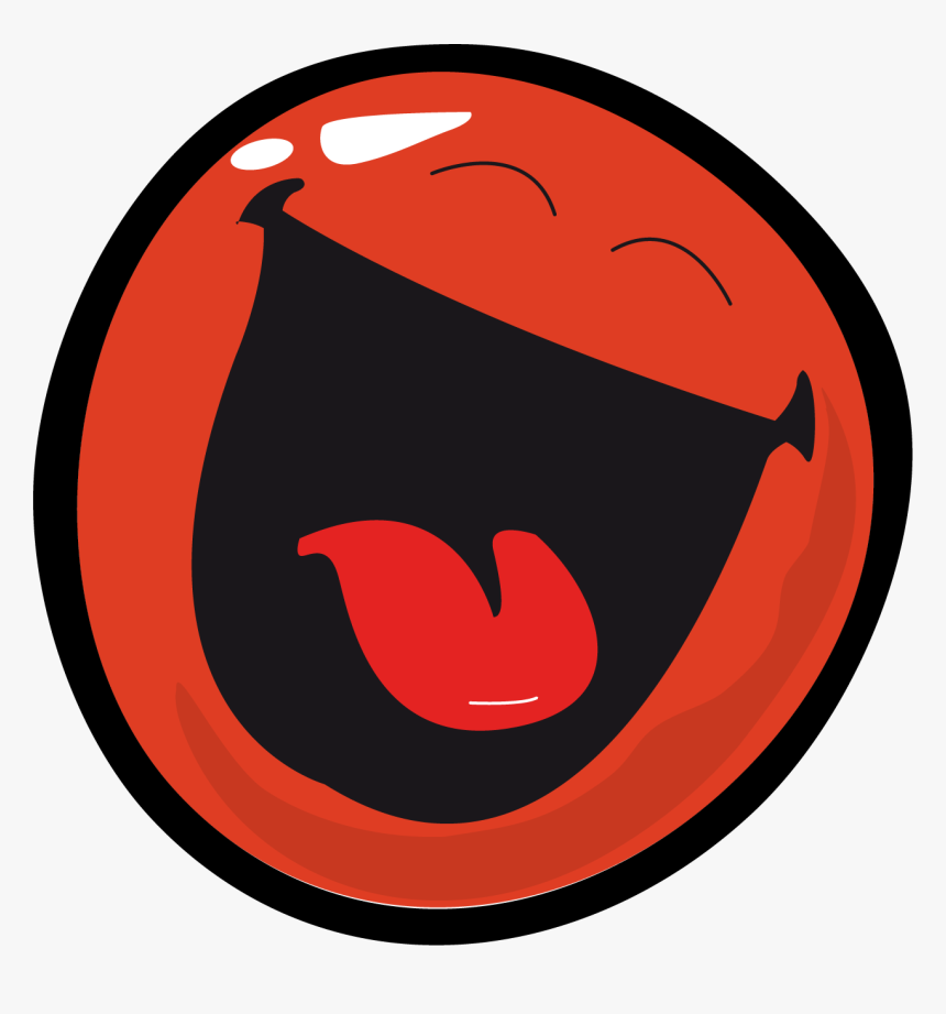 Comic Laugh Face Smiley Clipart - Uchiha Clan, HD Png Download