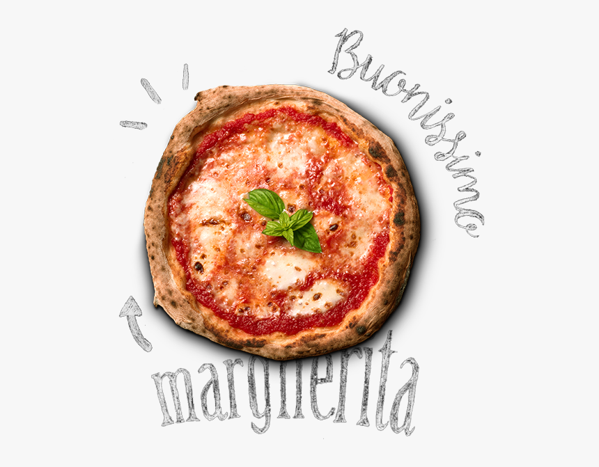 Pizza Margherita Top View , Png Download - Pizza Margherita Top View, Transparent Png