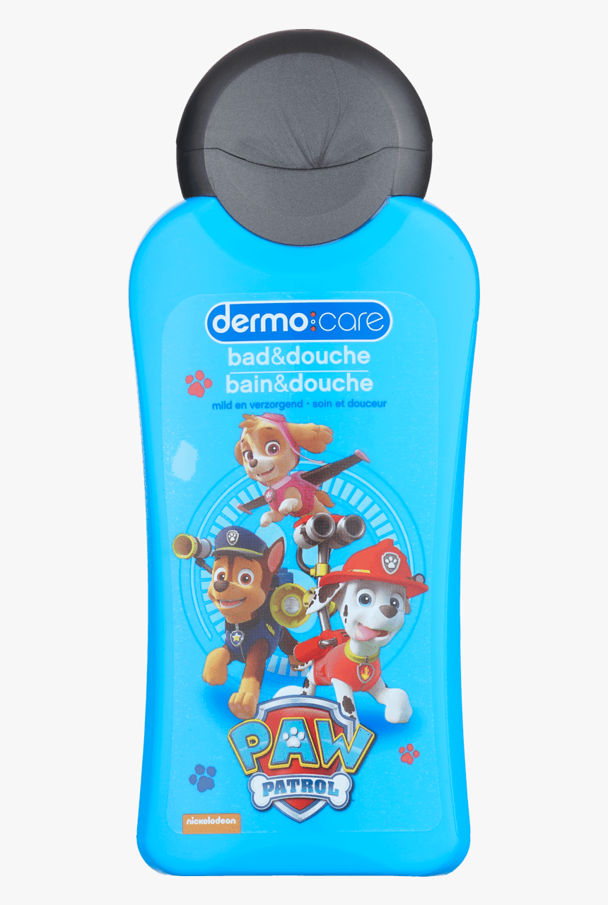 Dermo Care Paw Patrol 2 In 1 Bad En Douche - Water Bottle, HD Png Download