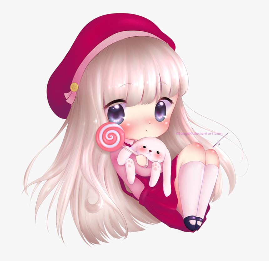 Cute Lollipop Chibi, HD Png Download
