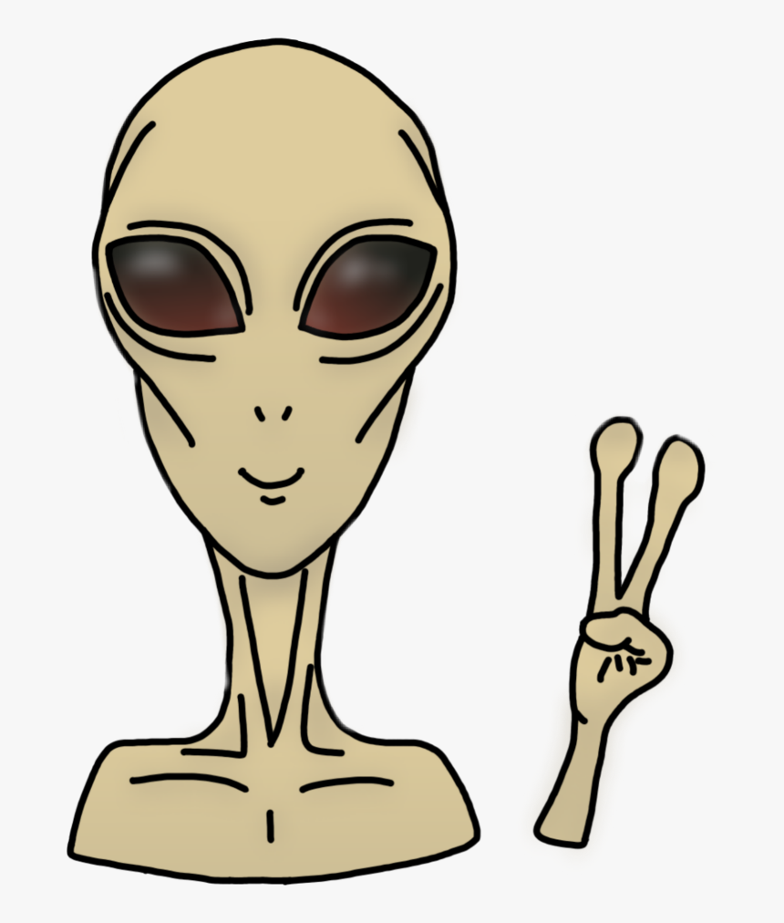 #alien #aliens #space #freetoedit #ftestickers #sticker, HD Png Download