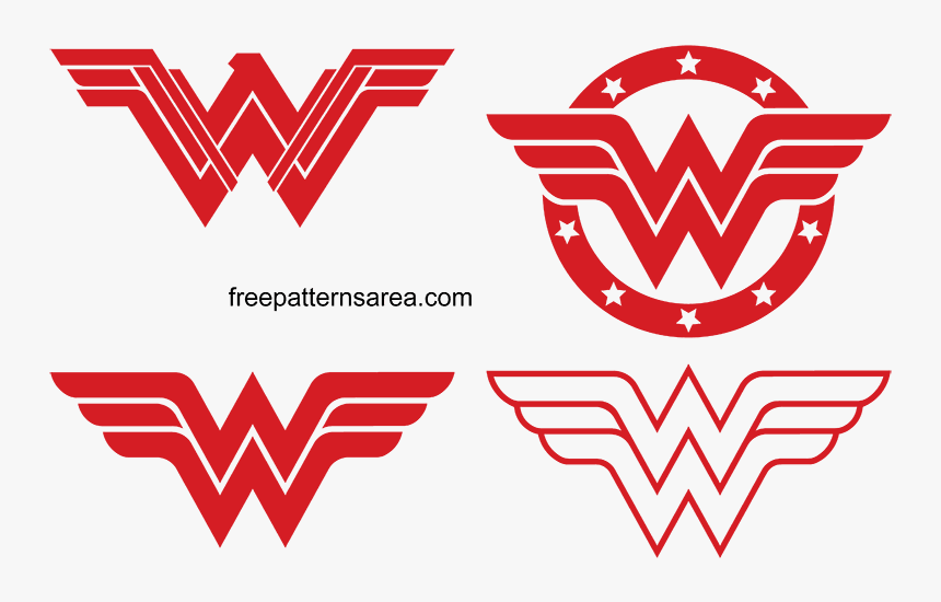 Wonder Woman Logo Silhouette, HD Png Download