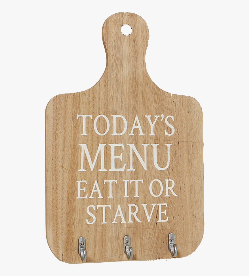 Wieszak Na Akcesoria Kuchenne Z Zabawnym Napisem - Plywood, HD Png Download