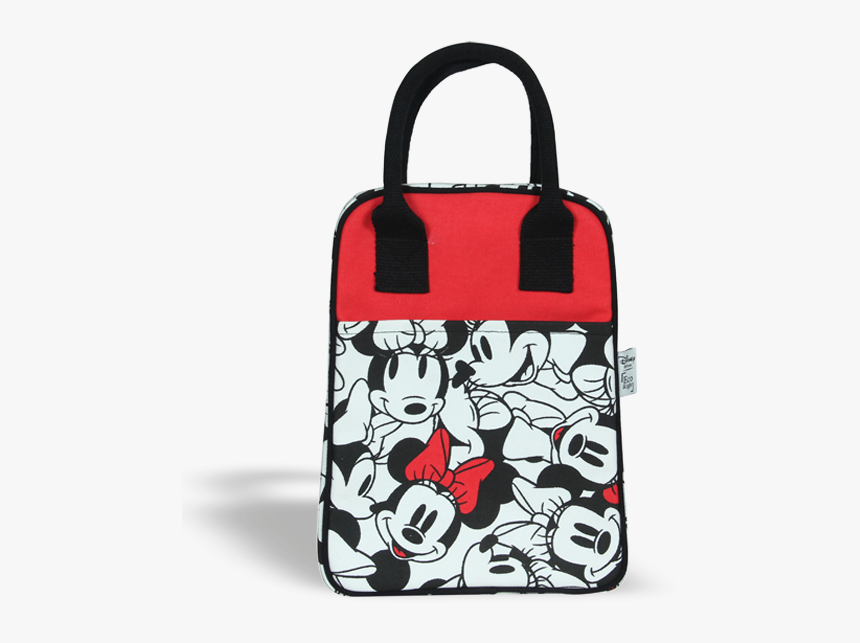 Disney Lunch Bag Minnie Mouse Flowers Tote Bag Case - Garment Bag, HD Png Download
