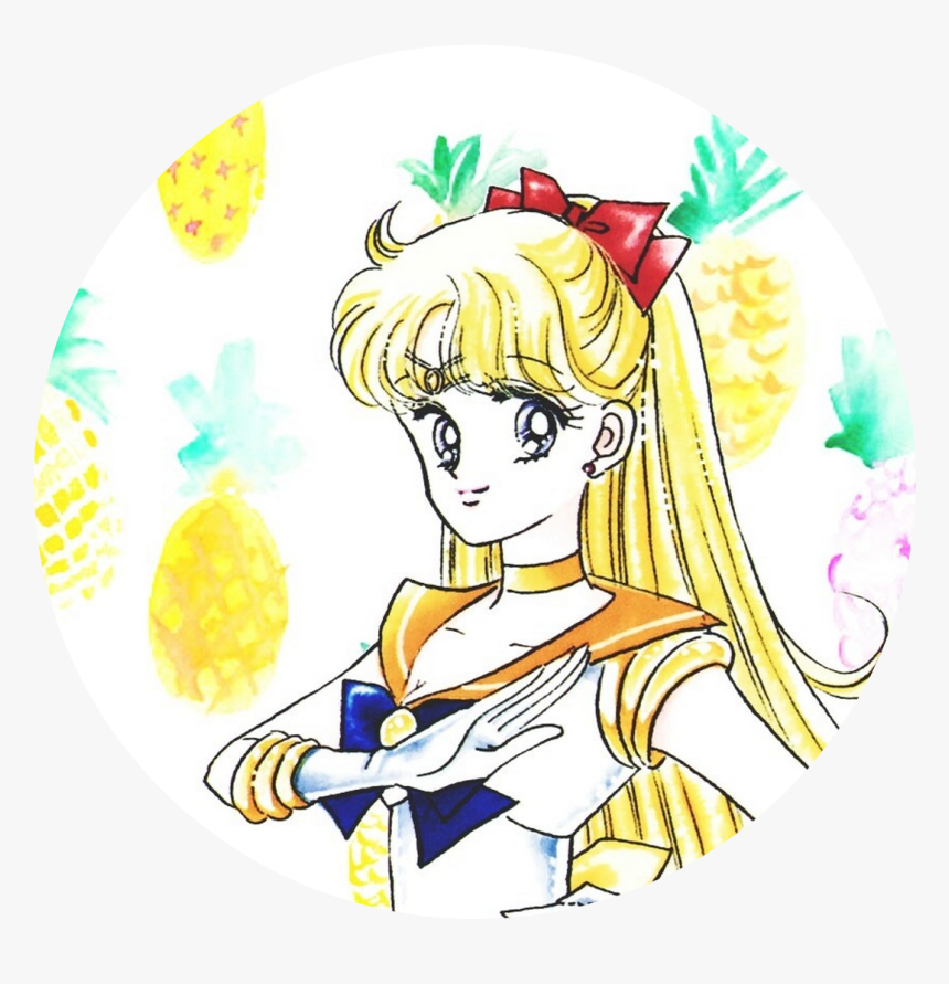 Sailormoon Aesthetic Anime Vaporwave Girl Animegirl - Cartoon, HD Png Download