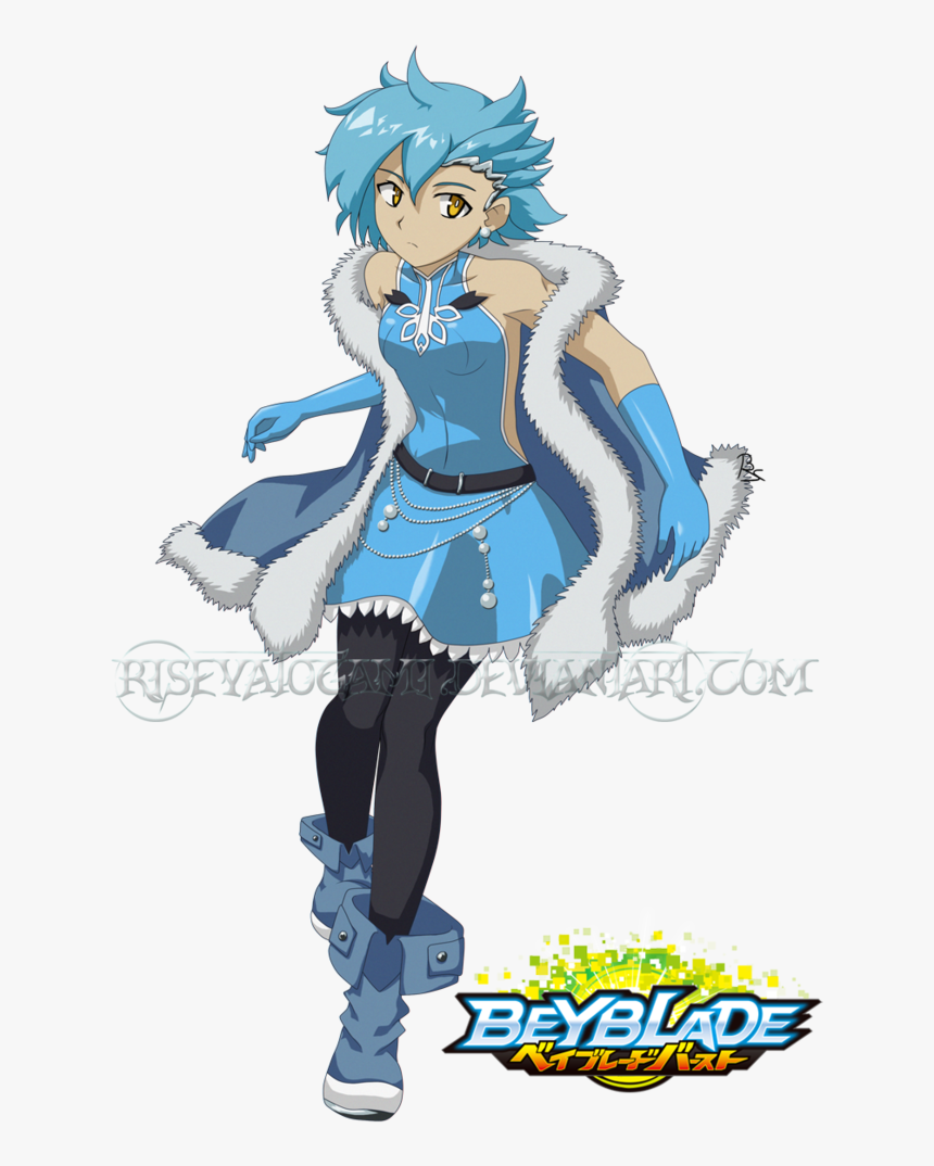 Clip Black And White Library Burst Oc Yara Bai - Cute Beyblade Burst Art, HD Png Download