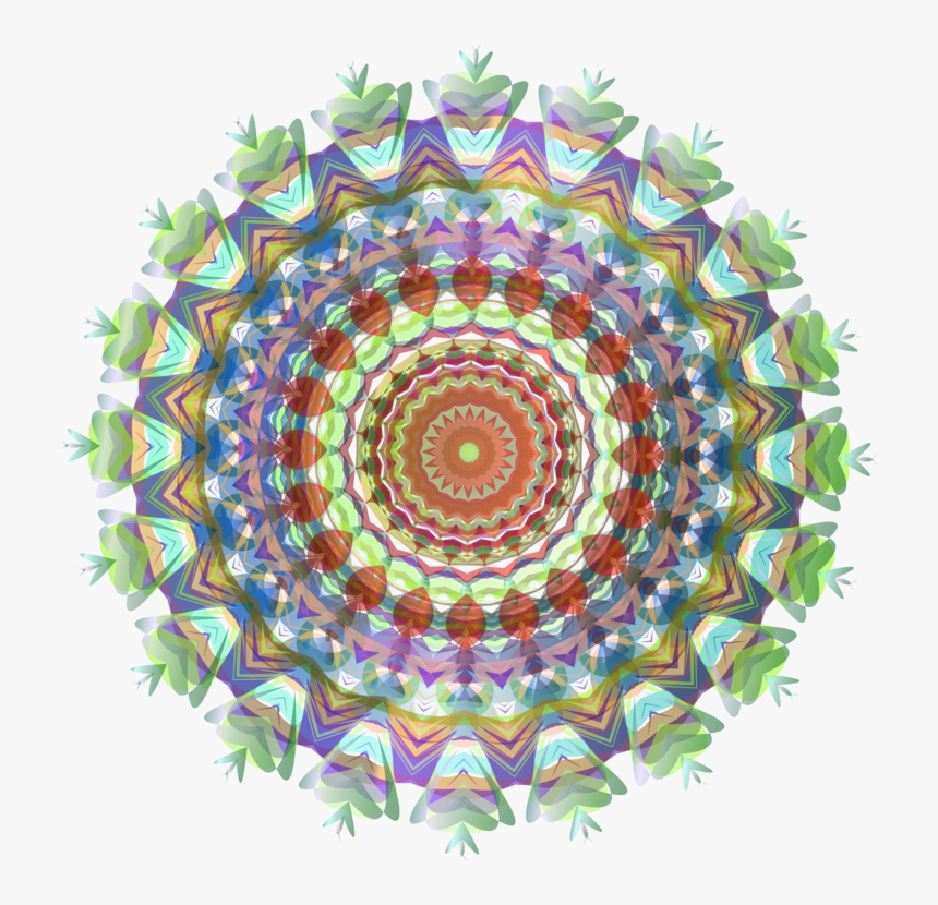 Symmetry,circle,organism - Textile, HD Png Download