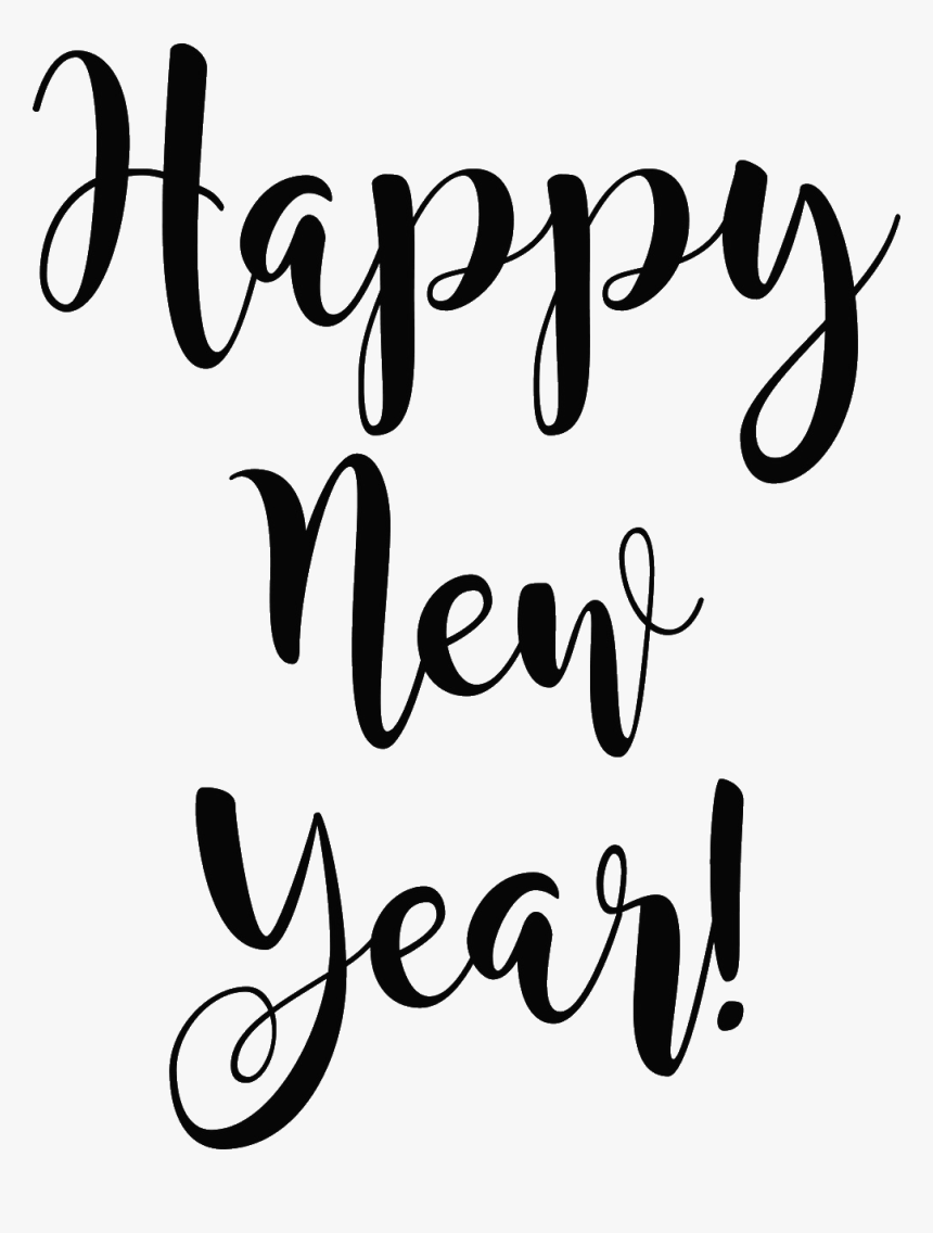 #happy #happynewyear #happynewyear2019 #newyear #new - Calligraphy, HD Png Download