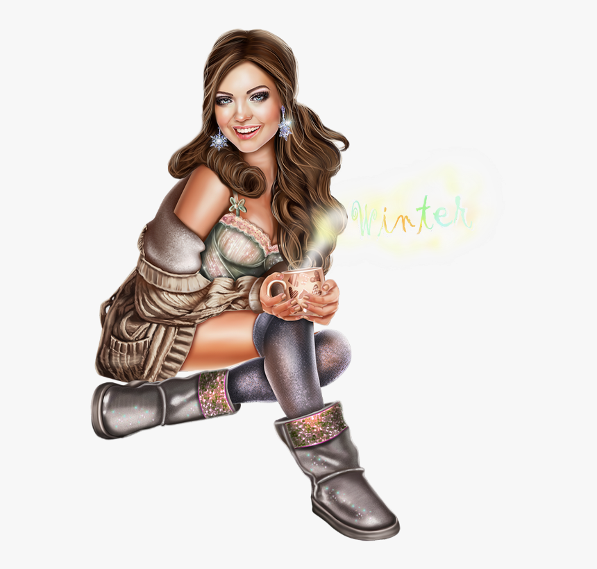 Femme, Dessin Png, Tube - Girl, Transparent Png