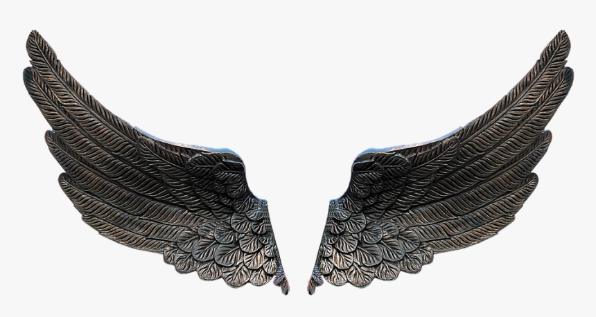 Angel's Feather Png Black, Transparent Png